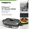 Presto Electric Skillet With Tempered Glass Lid, Nonstick Foldaway Kitchen Appliance, Electric Pot For Cooking, 16 Inch, Black -Target KitchenAid GUEST 3cf4a024 342a 4a8d 88ea 960cf6035571