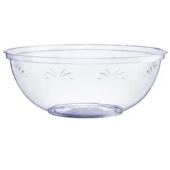 Crown Display 4 Pack Clear Disposable Round Salad Bowls Serving Bowl With Leaf Indentation 19 Crown Display 4 Pack Clear Disposable Round Salad Bowls Serving Bowl With Leaf Indentation -Target KitchenAid GUEST 3d20b0ee 3701 4314 9538 96e77228ff5c