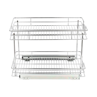 YIYIBYUS Pull Out Cabinet Organizer, 2-Tier Cabinet Pull Out Shelves, Kitchen Cabinet Organizer 6 YIYIBYUS Pull Out Cabinet Organizer, 2-Tier Cabinet Pull Out Shelves, Kitchen Cabinet Organizer - Image 4