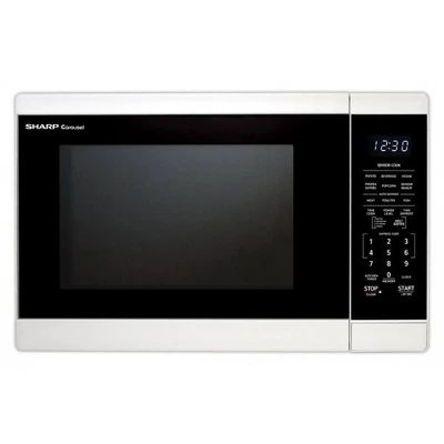 Sharp SMC1461HW 1.4 Cu. Ft. White Countertop Microwave Oven 7 Sharp SMC1461HW 1.4 Cu. Ft. White Countertop Microwave Oven - Image 5