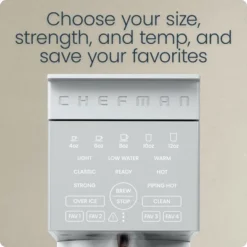 Chefman Caffeinator Single Serve Coffee Maker, 48 Oz. Reservoir 16 Chefman Caffeinator Single Serve Coffee Maker, 48 Oz. Reservoir -Target KitchenAid GUEST 3ee5470b e249 4e62 9182 f401d09124bc