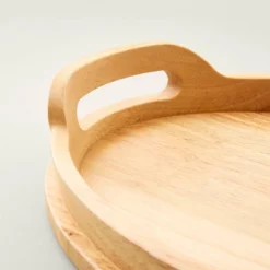 18" Round Rubberwood Serving Tray With Handles - Hearth & Hand™ With Magnolia -Target KitchenAid GUEST 3ee95d79 9f52 4fa1 9d75 018b9cb75b46