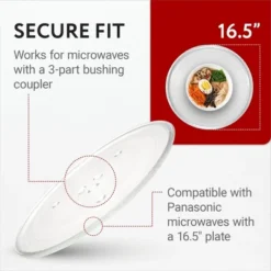 Impresa 16.5" Microwave Glass Plate/Glass Turntable Plate Replacement -Target KitchenAid GUEST 3f40a415 1c18 44cb 8ef2 fa12320a2cd3