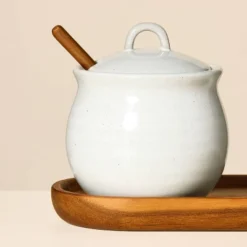 5pc Flared Brim Stoneware Salt & Pepper Cellar Set Vintage Cream - Hearth & Hand™ With Magnolia -Target KitchenAid GUEST 3f945ccb 659e 4416 8bd9 1d80b4b20d5b