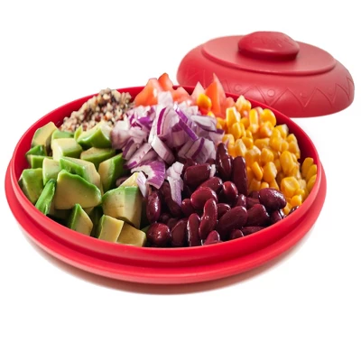 Norpro Sombrero Tortilla Warmer And Holder With Nonslip Bottom, Red 7 Norpro Sombrero Tortilla Warmer And Holder With Nonslip Bottom, Red - Image 5