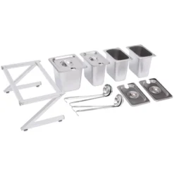 YIYIBYUS Expandable Stainless Steel Spice Rack With 3 1/9 Pans 1 1/6 Pan 4 Ladles -Target KitchenAid GUEST 404b90a6 a2e8 46df 81a9 9a09d49964fd