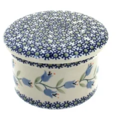 Blue Rose Polish Pottery M136 Manufaktura French Butter Dish -Target KitchenAid GUEST 407f254e 2039 4d6b 80de c9a42031da32