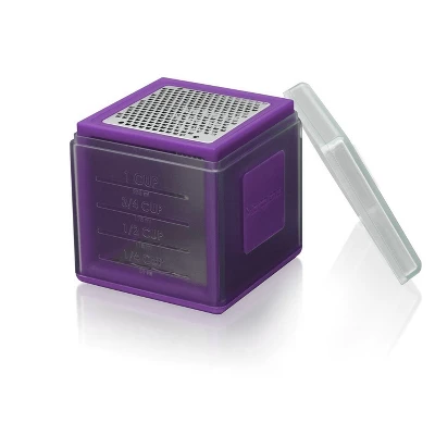 Microplane 3-in-1 Cube Grater With Fine, Ribbon, And Coarase Blades 8 Microplane 3-in-1 Cube Grater With Fine, Ribbon, And Coarase Blades - Image 6