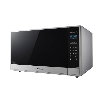 Panasonic 2.2 Cu Ft Cyclonic Inverter Microwave Oven - Silver - SE985S: Countertop, 1250W, Child Lock, 10 Power Levels 4 Panasonic 2.2 Cu Ft Cyclonic Inverter Microwave Oven - Silver - SE985S: Countertop, 1250W, Child Lock, 10 Power Levels - Image 2