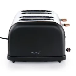 MegaChef 4 Slice Wide Slot Toaster With Variable Browning In Black And Rose Gold -Target KitchenAid GUEST 40ed231c 4ba4 4605 ae10 7a6cdfb834cd