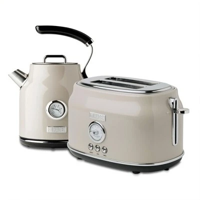 Haden Dorset 2 Slice Wide Slot Stainless Steel Toaster Bundled With 1.7 Liter Stainless Steel Electric Kettle With 360-Degree Base, Putty & Chrome 8 Haden Dorset 2 Slice Wide Slot Stainless Steel Toaster Bundled With 1.7 Liter Stainless Steel Electric Kettle With 360-Degree Base, Putty & Chrome - Image 6