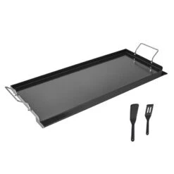 VEVOR Carbon Steel Griddle, 32x14 Inch Universal Flat Top Rectangular Plate, Gas Grill Griddle For BBQ Grill, Teppanyaki, Black -Target KitchenAid GUEST 41b17e2e 1573 4f85 a137 8167aed2cfa2