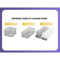 YBM Home Silver Mesh Drawer And Desk Organizer Tray, Pack Of 12 17 YBM Home Silver Mesh Drawer And Desk Organizer Tray, Pack Of 12 -Target KitchenAid GUEST 41ca16de 190b 43e2 8f12 2270aef79c76