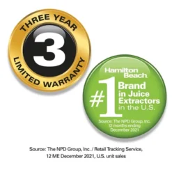 Hamilton Beach Big Mouth Juice & Blend 2-In-1 Juicer And Blender 67970: 800W, 2 Speeds, Dishwasher-Safe, Black 14 Hamilton Beach Big Mouth Juice & Blend 2-In-1 Juicer And Blender 67970: 800W, 2 Speeds, Dishwasher-Safe, Black -Target KitchenAid GUEST 41db5d4a e6f2 401c 83f4 420d84d5d115