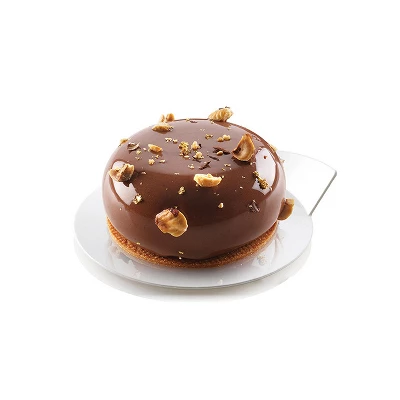 Silikomart White Round Dessert Plate, 3.4" Dia. - Pack Of 100 3 Silikomart White Round Dessert Plate, 3.4" Dia. - Pack Of 100