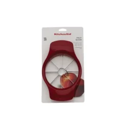 KitchenAid Fruit Wedger Red: Stainless Steel Pineapple Corer & Slicer, Dishwasher-Safe, Lifetime Warranty