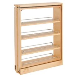 Rev-A-Shelf 432-BFBBSC-3C 3-Inch Base Cabinet Filler Soft Close Pullout Kitchen Wooden Spice Rack Holder Shelves For Storage Organization -Target KitchenAid GUEST 431b31b7 58de 45ac 95c9 3365085ee3b4