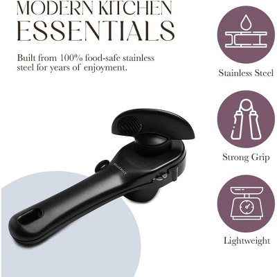 Manual Can Opener, Stainless Steel For Seniors With Ergonomic Grip & Smooth Edge 6 Manual Can Opener, Stainless Steel For Seniors With Ergonomic Grip & Smooth Edge - Image 4