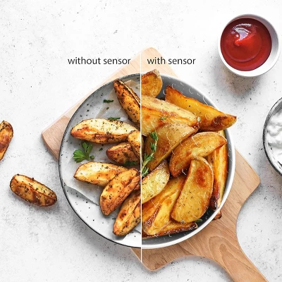 Toshiba 1.6 Cu. Ft. 1200-Watt Countertop Microwave Oven (Black Stainless Steel) 7 Toshiba 1.6 Cu. Ft. 1200-Watt Countertop Microwave Oven (Black Stainless Steel) - Image 5