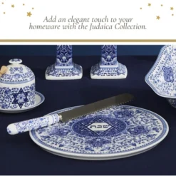 Spode Judaica Round Challah Tray, Traditional Blue & White Floral Star Of David Design - 11.5-Inch Fine Porcelain, Dishwasher Safe 12 Spode Judaica Round Challah Tray, Traditional Blue & White Floral Star Of David Design - 11.5-Inch Fine Porcelain, Dishwasher Safe -Target KitchenAid GUEST 433a4d69 2875 47b2 8947 28268e8ead83