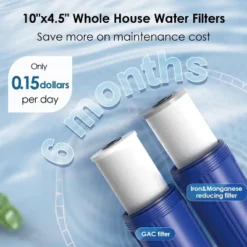 Waterdrop Whole House Water Filter System, Reduce Iron & Manganese, With Carbon And Sediment Filters, 5-Stage Filtration, 1" Inlet/Outlet 15 Waterdrop Whole House Water Filter System, Reduce Iron & Manganese, With Carbon And Sediment Filters, 5-Stage Filtration, 1" Inlet/Outlet -Target KitchenAid GUEST 4347f3c4 a627 4e31 bb7e d23206529a3e