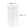 Unique Bargains Round Clear Plastic Storage Jars With White Screw Top Lid 12 Pcs -Target KitchenAid GUEST 4383f77e d492 44bb 809c d1e874d266ac