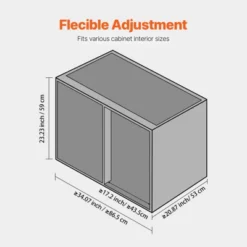 VEVOR Swing Right Blind Corner Cabinet, Pull Out Organizer For 36 Inch Width Blind Cabinet, 2 Tier Height Adjustable Swing Tray, Silver 15 VEVOR Swing Right Blind Corner Cabinet, Pull Out Organizer For 36 Inch Width Blind Cabinet, 2 Tier Height Adjustable Swing Tray, Silver -Target KitchenAid GUEST 438d0cfb 5e1d 4624 9010 255a0f7f594a