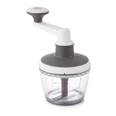 PL8 High Speed Mini Chopper: Manual Vegetable & Veggie Chopper, Dishwasher-Safe, Clear/Gray/White, 1 Blade 8 PL8 High Speed Mini Chopper: Manual Vegetable & Veggie Chopper, Dishwasher-Safe, Clear/Gray/White, 1 Blade - Image 6