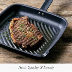 Merten & Storck 12"x10" Pre Square Grill Pan: Cast Iron, Steel Handle, Induction Compatible, Hand Wash Only -Target KitchenAid GUEST 44627be2 4e25 4f4c aebc 2c811d1d2028