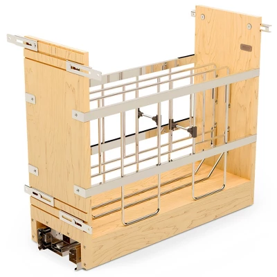 Rev-A-Shelf 447-BCBBSC-5C 5 Inch Wood Bakeware Pull Out Kitchen Storage Organizer With 100 Pound Ball-Bearing Soft Close Slides 9 Rev-A-Shelf 447-BCBBSC-5C 5 Inch Wood Bakeware Pull Out Kitchen Storage Organizer With 100 Pound Ball-Bearing Soft Close Slides - Image 7