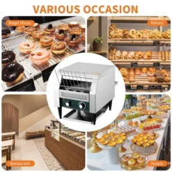 Commercial Conveyor Toaster, 300 Slices/H, 1800W 110v, 7 Temperature Settings 15 Commercial Conveyor Toaster, 300 Slices/H, 1800W 110v, 7 Temperature Settings -Target KitchenAid GUEST 452cd921 42e2 4220 8233 7054c90f3ec0 1