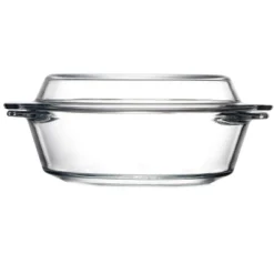 Itopfox Clear Round Glass Casserole With Lid, Microwave & Oven Safe Bakeware, Freezer & Dishwasher Friendly, Easy Grab Baking Dish -Target KitchenAid GUEST 45728224 5f03 4bb6 9a58 b435d840d906