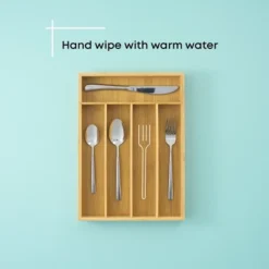 JoyJolt 5 Slot Bamboo Flatware Organizer 14 JoyJolt 5 Slot Bamboo Flatware Organizer -Target KitchenAid GUEST 458b27bb 0872 4467 9d84 49c52f59ddc7