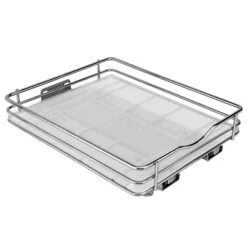 Lynk Professional 8" Wide Slide Out Spice Rack Upper Cabinet Organizer: Chrome-Plated Kitchen Storage With Ball Bearing Glides 22 Lynk Professional 8" Wide Slide Out Spice Rack Upper Cabinet Organizer: Chrome-Plated Kitchen Storage With Ball Bearing Glides -Target KitchenAid GUEST 45c379b0 048d 4577 b5f3 ffaf7e37a630