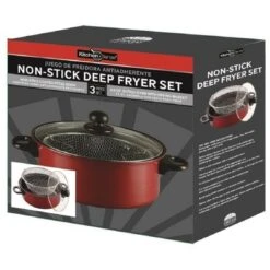 J&V TEXTILES Non-Stick 3-Piece Deep Fryer Set -Target KitchenAid GUEST 463e7dad f863 4805 8140 21362da79719