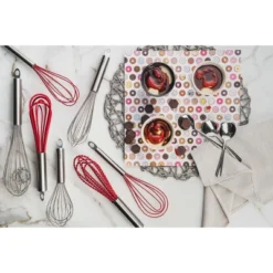 Cuisipro 10 Inch Silicone Flat Whisk, Red -Target KitchenAid GUEST 4653f2f6 caab 43f4 91ba df5258ccb873