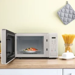 Magic Chef 0.9 Cubic Feet 900 Watt Small Stainless Countertop Microwave Oven For Compact Spaces W/ 6 Pre Programmed Cooking Modes, White 12 Magic Chef 0.9 Cubic Feet 900 Watt Small Stainless Countertop Microwave Oven For Compact Spaces W/ 6 Pre Programmed Cooking Modes, White -Target KitchenAid GUEST 467dd642 3c7b 46a2 905c 8233fa3a0709