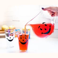 Toynk Kool-Aid Man 64-Ounce Glass Pitcher And Two 16-Ounce Pint Glasses 10 Toynk Kool-Aid Man 64-Ounce Glass Pitcher And Two 16-Ounce Pint Glasses -Target KitchenAid GUEST 46b0b39c 9209 4164 beb0 461d9a8b02b3