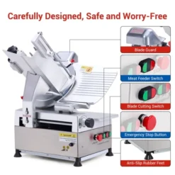 ODK Automatic Meat Slicer, 550W Meat Slicer Machine With 12" Carbon Steel Blade And Adjustable Thickness From 0¡«14 Mm, Suitable For Home Use -Target KitchenAid GUEST 46bf7289 b815 4e28 9f19 9e0d79c29b20