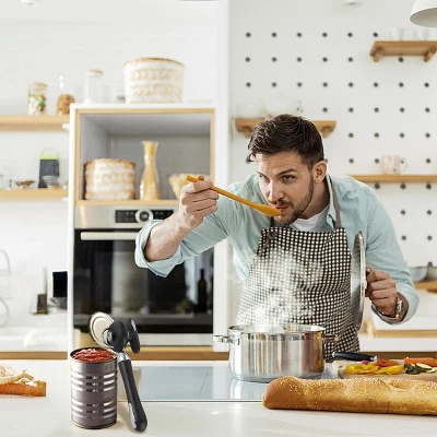 Can Opener Manual Tin Opener Stainless Steel Heavy Duty, Oversized Hand-held Easy Rotary Knob 8 Can Opener Manual Tin Opener Stainless Steel Heavy Duty, Oversized Hand-held Easy Rotary Knob - Image 6