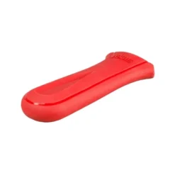 Lodge Deluxe Hot Handle Holder Red: Silicone Pan Handle Cover For Cast Iron Cookware, Dishwasher-Safe