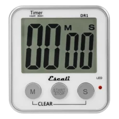Escali Extra Large Display Digital Timer: Magnetic Kitchen Timer, Backlit LCD, Freestanding, Stainless Steel, Battery Included -Target KitchenAid GUEST 47b7e8b6 4708 4589 8903 e0f4b9f06ce6