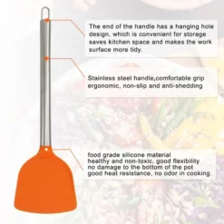 Unique Bargains Heat Resistant Non-scratch Non-Stick Seamless Spatula -Target KitchenAid GUEST 47c4e5d4 3f16 4812 b994 0dd3ee18bc66