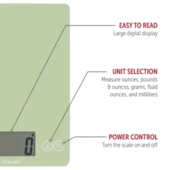 Escali Arti Classic Glass Digital Scale -Target KitchenAid GUEST 47ec85df fa19 4a30 883b 8c6ce4f287ed