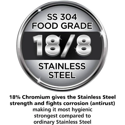 Hawkins 5L Stainless Steel Induction Compatible Inner Lid Pressure Cooker: Cool Touch Handle, Hand Wash, 1-Year Warranty 3 Hawkins 5L Stainless Steel Induction Compatible Inner Lid Pressure Cooker: Cool Touch Handle, Hand Wash, 1-Year Warranty