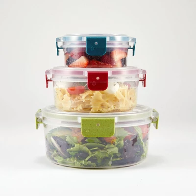 Simply Green Eco Click Food Storage Container Sets - 3pc 4 Simply Green Eco Click Food Storage Container Sets - 3pc - Image 2