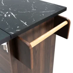 XINGHANZHENXUAN Kitchen Island With Trash Can Storage Cabinet, Kitchen Cart With Drop Leaf, Spice Rack, Towel Rack And Drawer -Target KitchenAid GUEST 486b241d 7f93 4cfa a462 16591294ff51