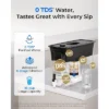 Waterdrop 35-Cup 0 TDS Slim Water Filter Dispenser, Large Capacity, Reduces TDS, Chlorine, PFOA/PFOS And More, BPA Free, Black (with 1 Filter) -Target KitchenAid GUEST 48734136 b298 42cb 87da b78996ec557c