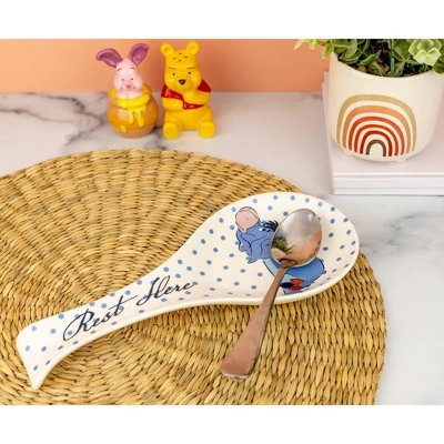 Silver Buffalo Disney Winnie The Pooh Eeyore Ceramic Spoon Rest 5 Silver Buffalo Disney Winnie The Pooh Eeyore Ceramic Spoon Rest - Image 3