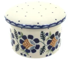Blue Rose Polish Pottery M136 Manufaktura French Butter Dish -Target KitchenAid GUEST 48fa0c0e 6d45 4f3a a423 f1ee5ff32f83